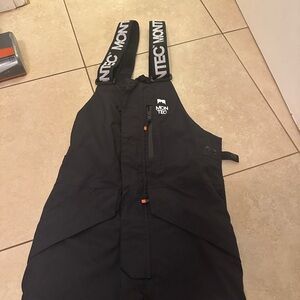 Men's Montec Black Fawk bib ski snow Pants